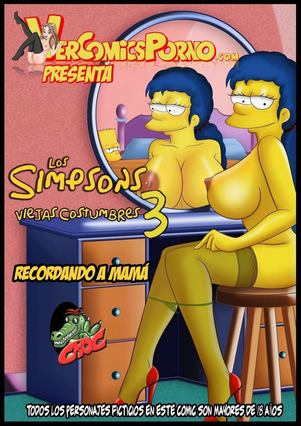 Porn Comic Old Habits Part 3 The Simpsons Erotic Comic Went To Bed