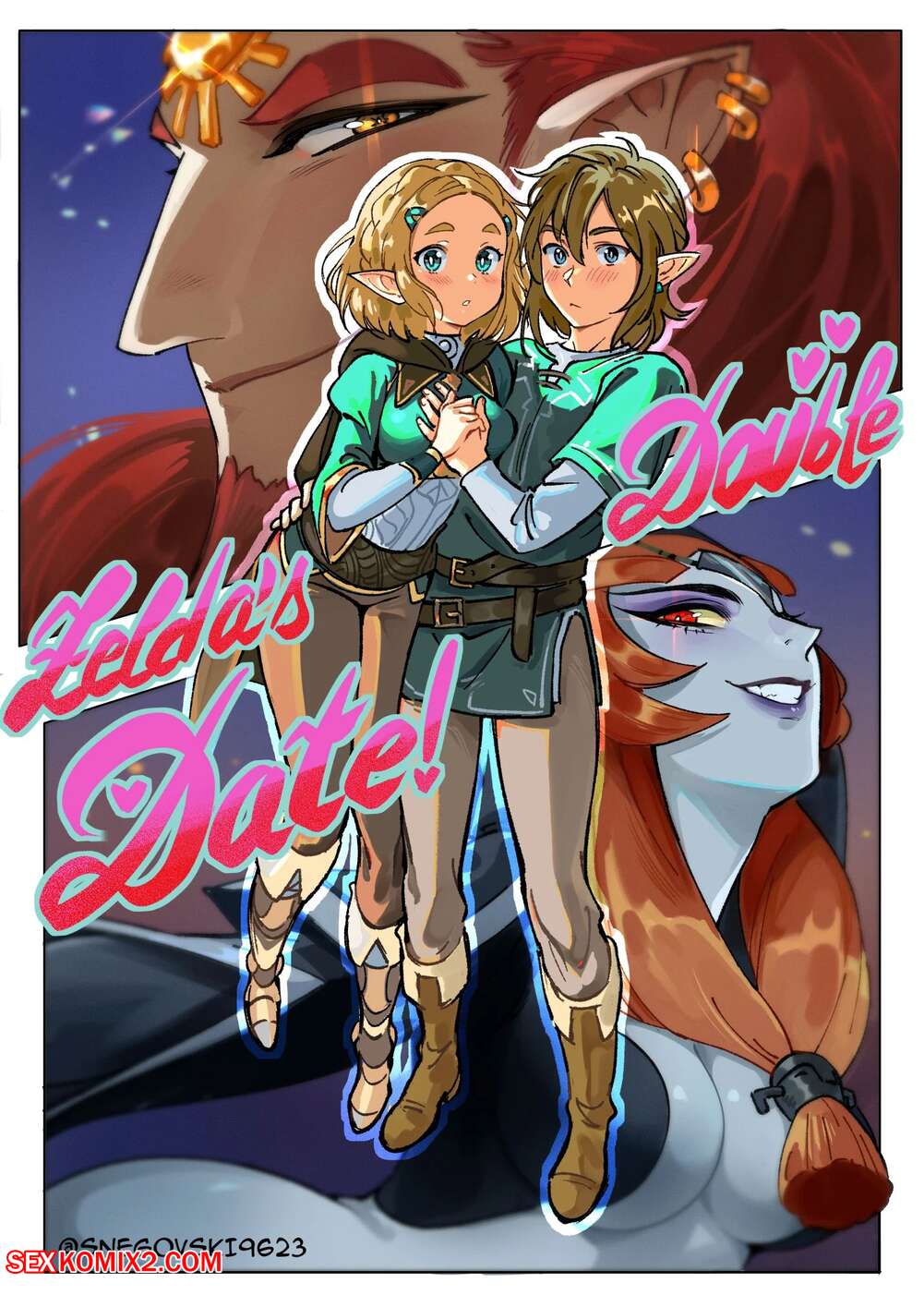 Porn Comic Zeldas Double Date Chapter The Legend Of Zelda