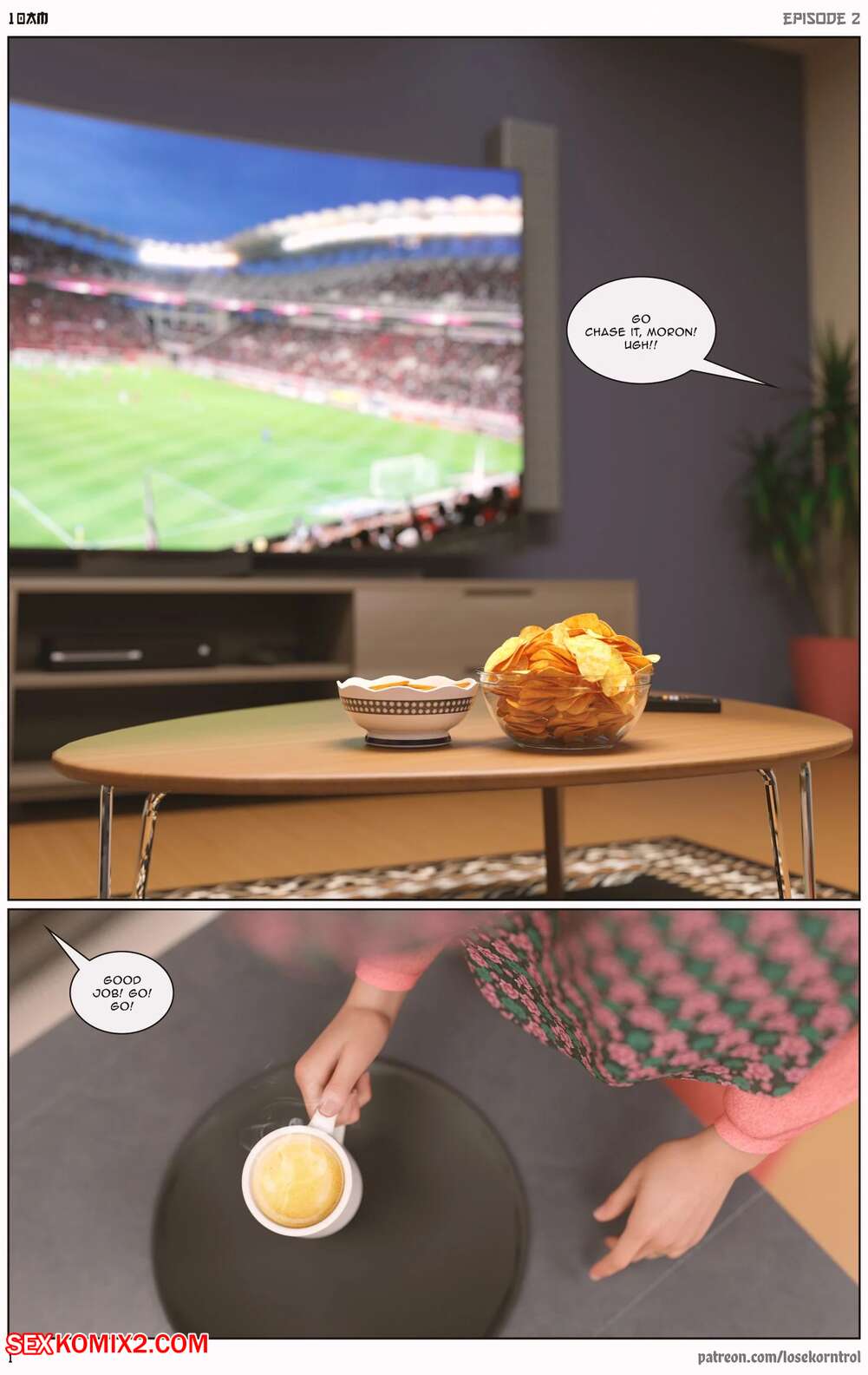 Porn comic 10 AM. Chapter 2. LoseKorntrol, Hijab 3DX.