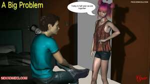 Porn comic A Big Problem. Chapter 1. VGer