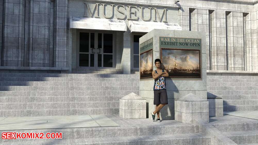 Porn comic A Day At The Museum. Leonox.