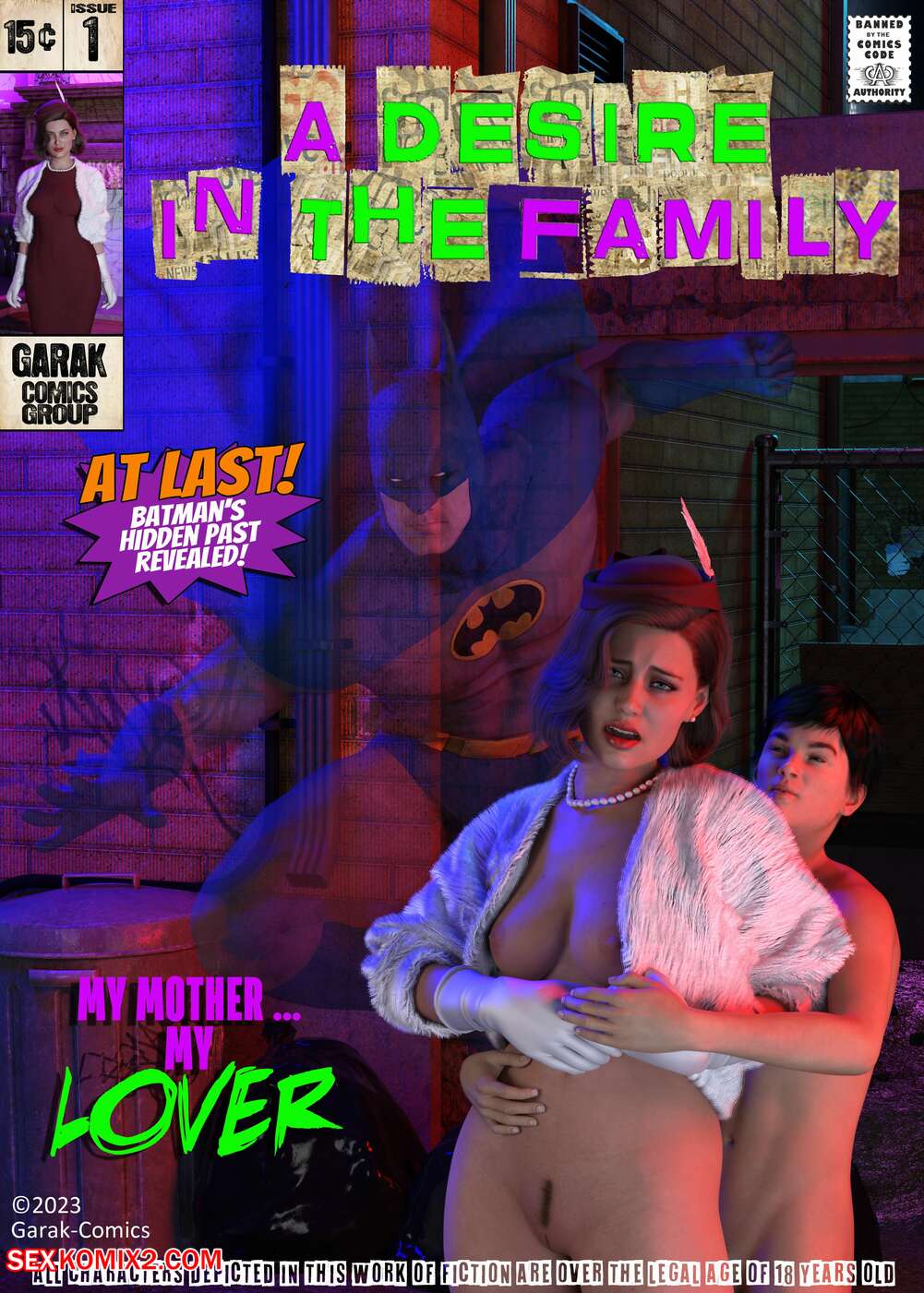 Porn comic A Desire In the Family. Garak3D.