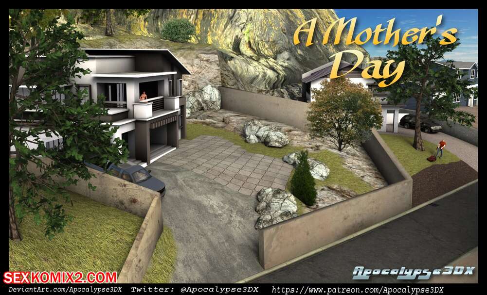 Porn comic A Mothers Day. Apocalypse3DX