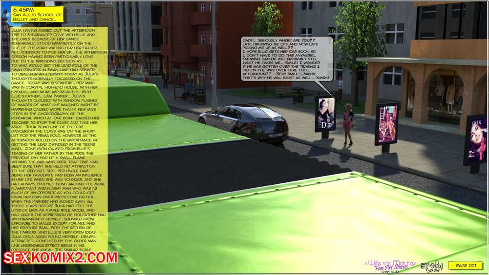 Porn comic A Wife And Mother. Dance Class Pickup. ST9POL.