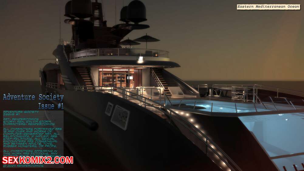 Porn comic Adventure Society. Rendercomics