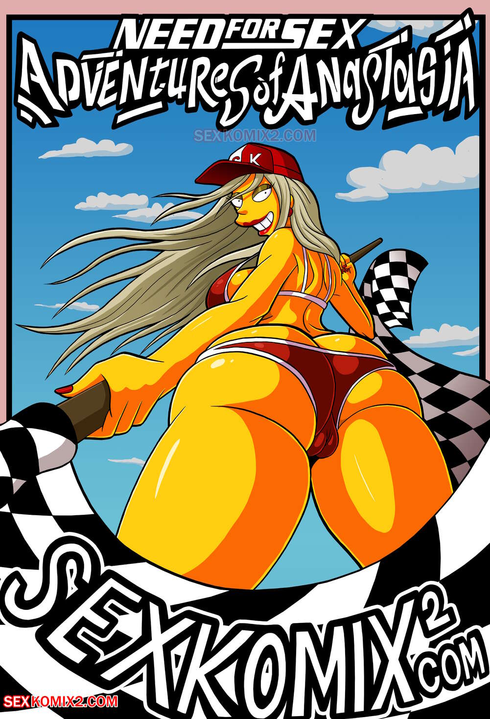 Porn comic Adventures of Anastasia. Need for speed. Need for sex. by sexkomix2.com.