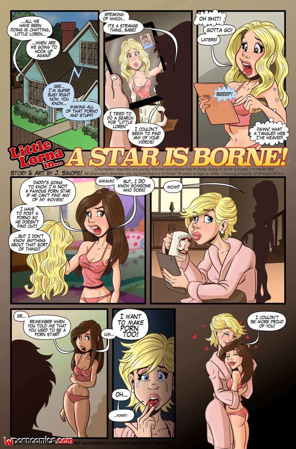 Porn comic Adventures of Little Lorna. Sinope. Chapter 6 .