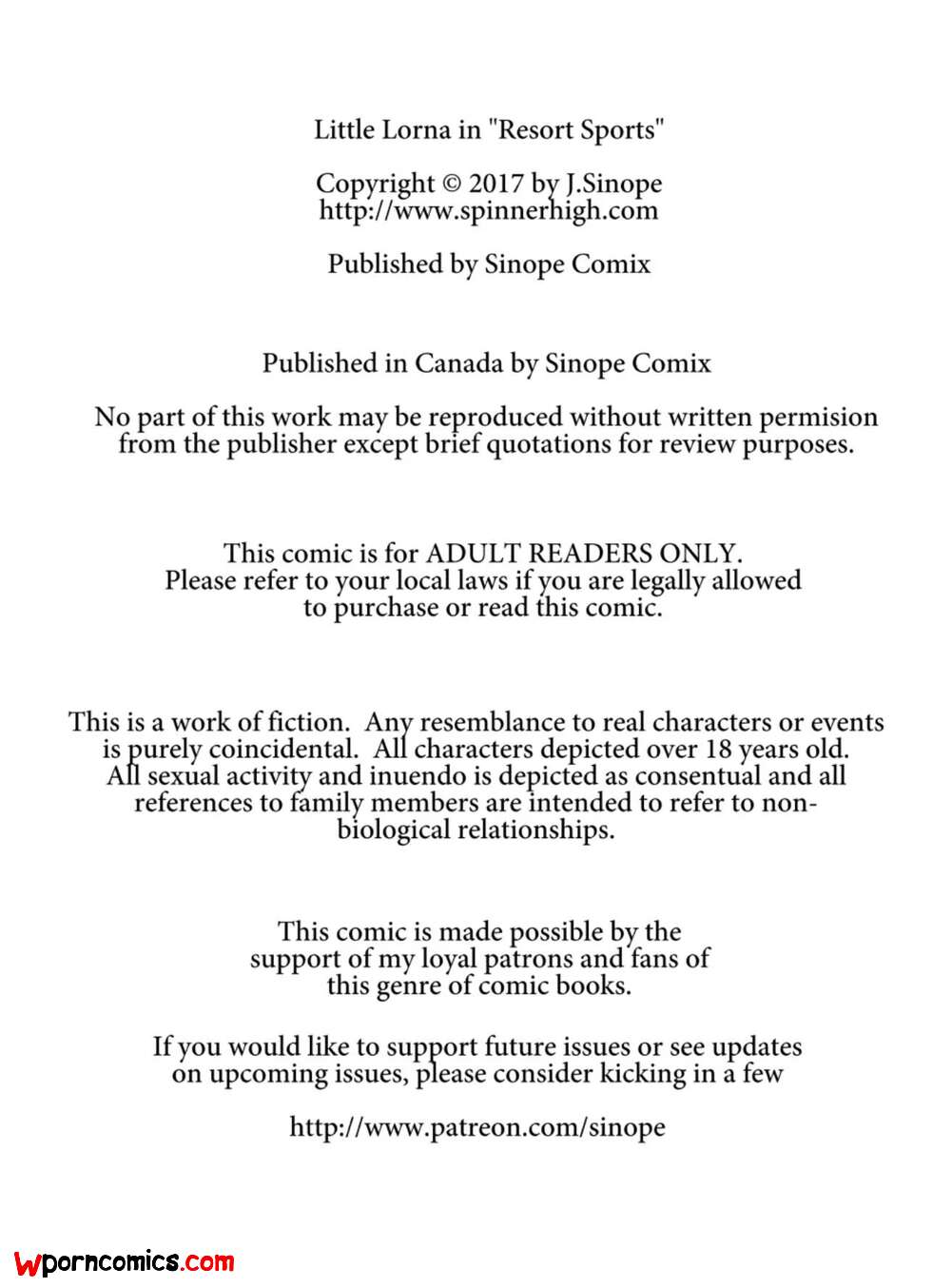 Porn comic Adventures of Little Lorna. Sinope. Chapter 8 .