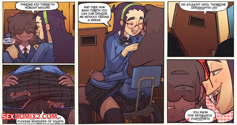 Porn comic Afterclass Research. Zamoshvik