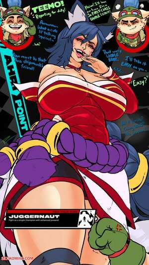 Porn comic Ahri and Teemo A Bandle Scouts Honor. League of Legends. Fakeryway