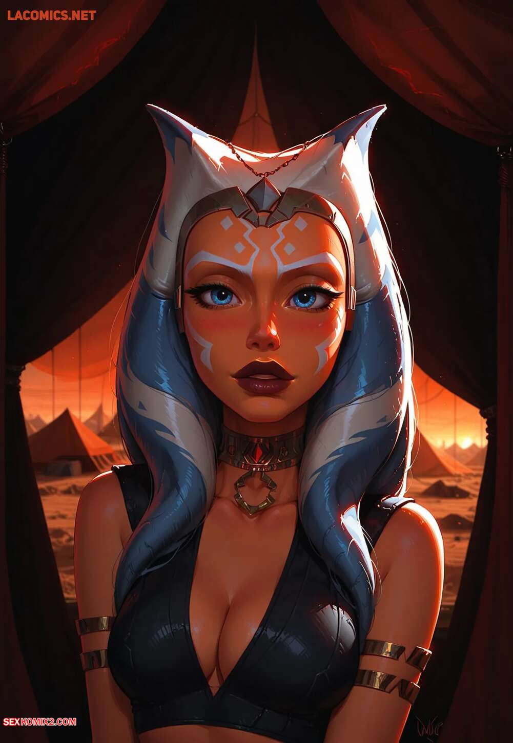 Porn comic Ahsoka Visits Tatooine. LowFireStudios