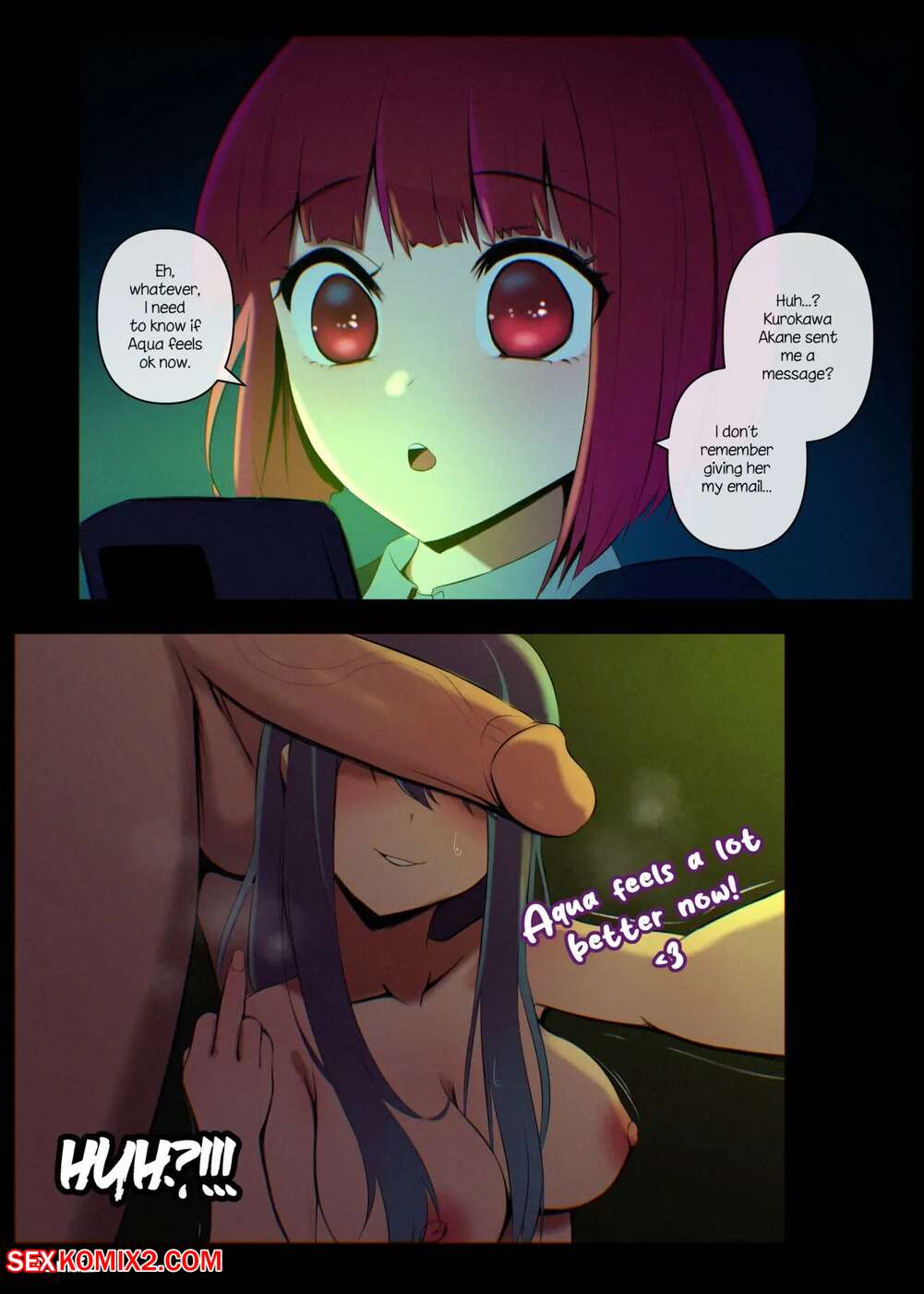 Porn comic Akane Kurokawa. Niui