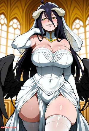 Porn comic Albedo. Floxin