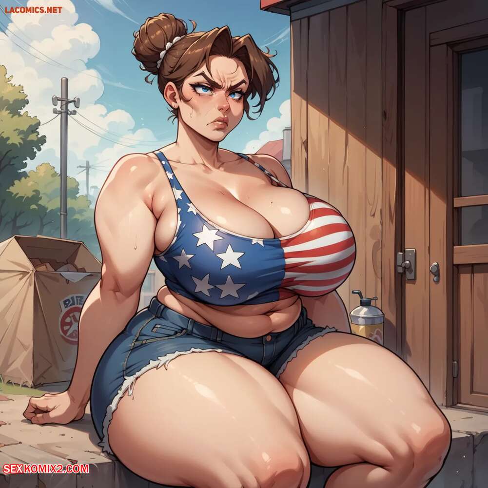 Porn comic American Flag Bikini. SuperSkank88
