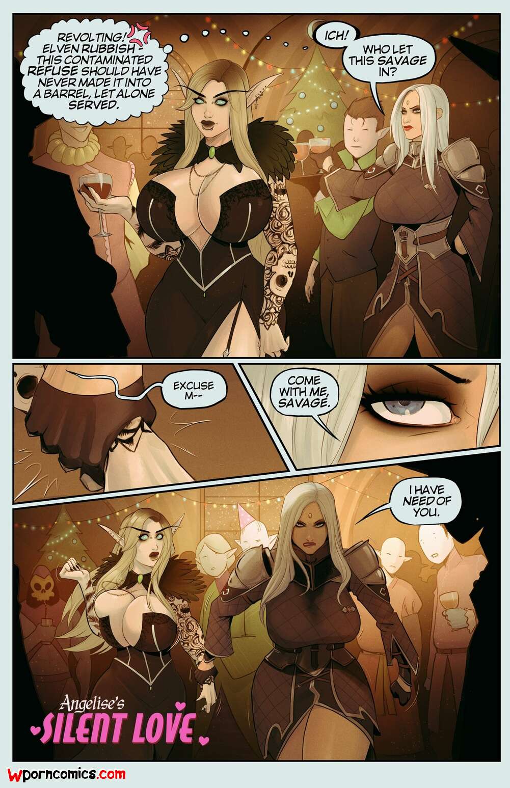 Porn comic Angelise s Silent Love. DevilHS.
