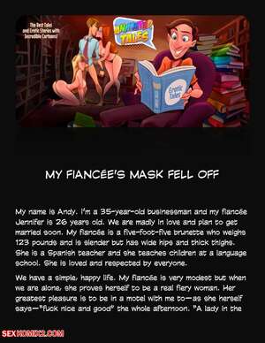 Porn comic Animated Tales. WC TF. MY FIANCÉES MASK FELL OFF