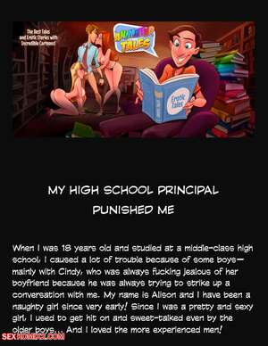 Porn comic Animated Tales. WC TF. MY HIGH SCHOOL PRINCIPAL PUNISHED ME