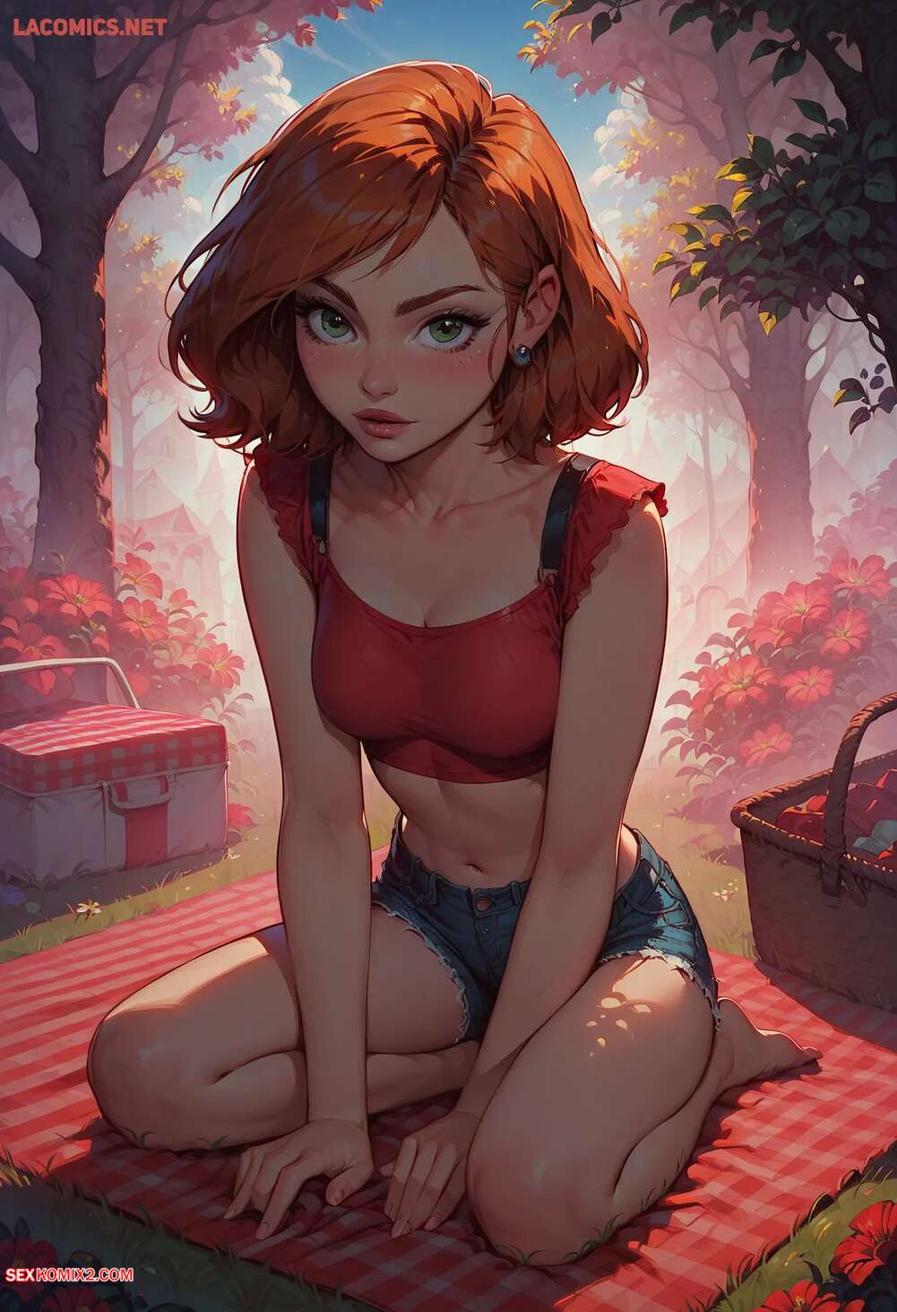 Porn comic Ann Possibles Spicy Picnic. LowFireStudios