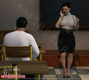 Porn comic Artworks. Ira Raman, Silk Route. Teacher