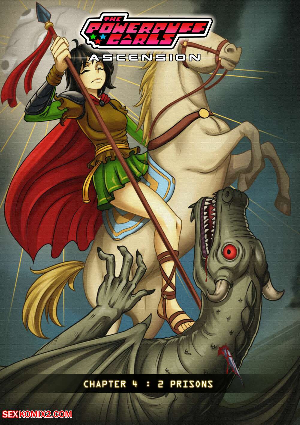 Porn comic Ascension. Chapter 4. The Powerpuff Girls. Accel Art.