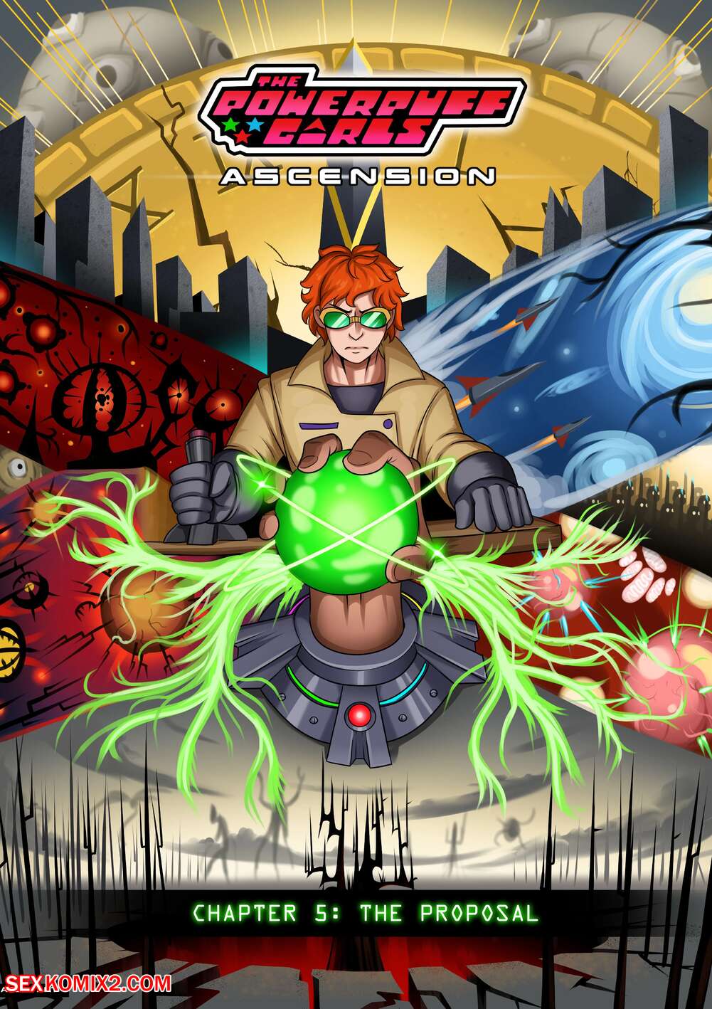 Porn comic Ascension. Chapter 5. The Powerpuff Girls. Accel Art.