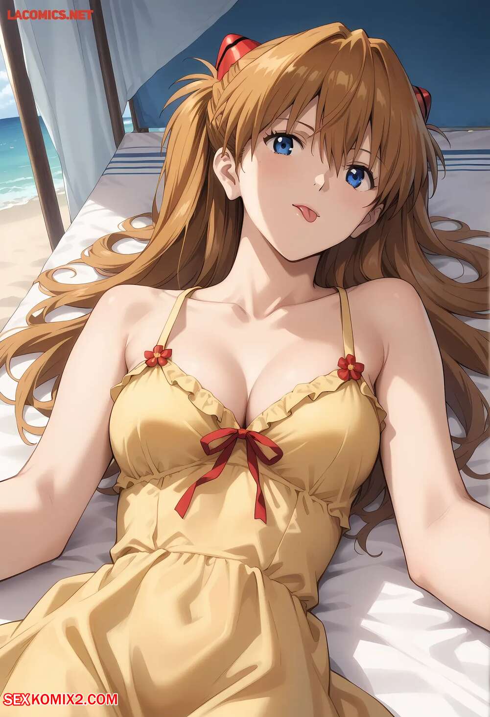 Porn comic Asuka Langley Sohryu. Neon Genesis Evangelion. Animeiris