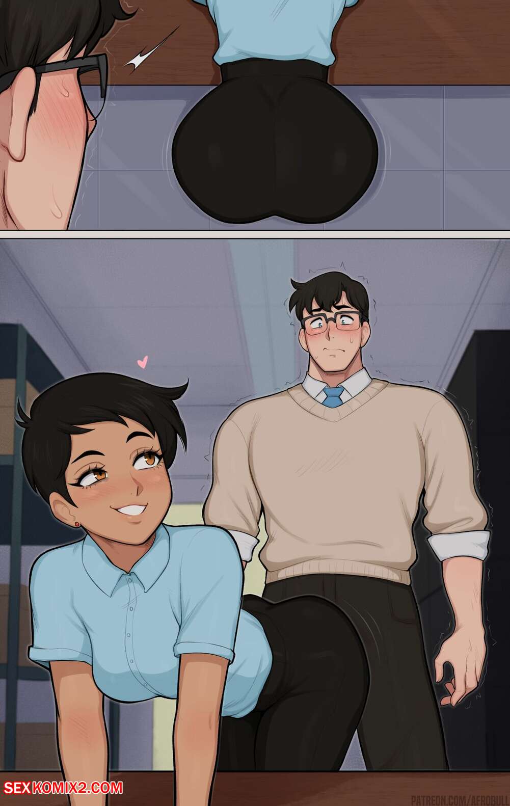 Porn comic August poll winner Lois Lane. Afrobull