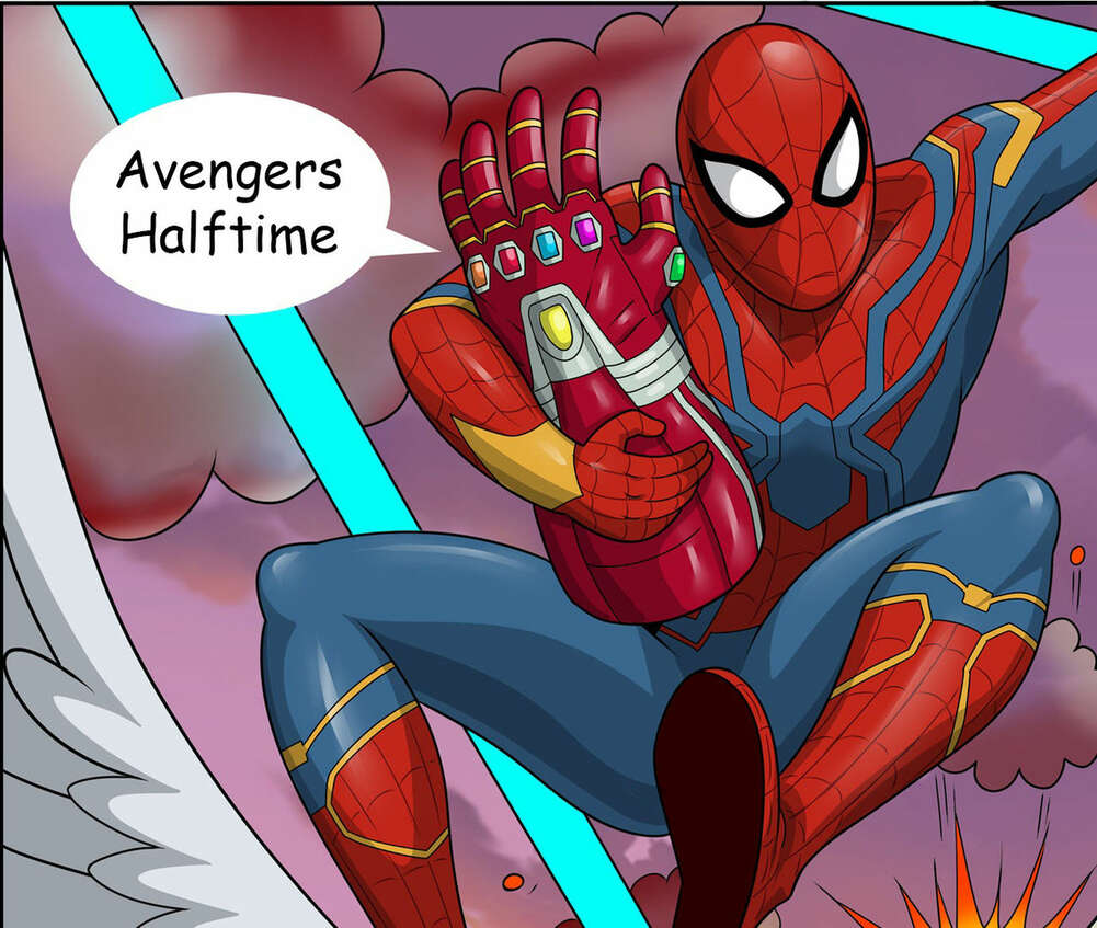 Porn comic Avengers Halftime.