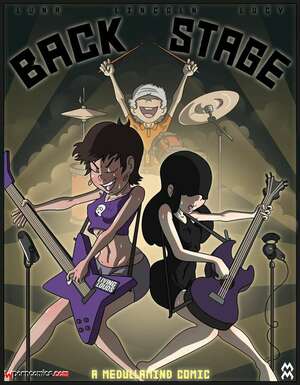 Porn comic Back Stage. The Loud House. MedullaMind.