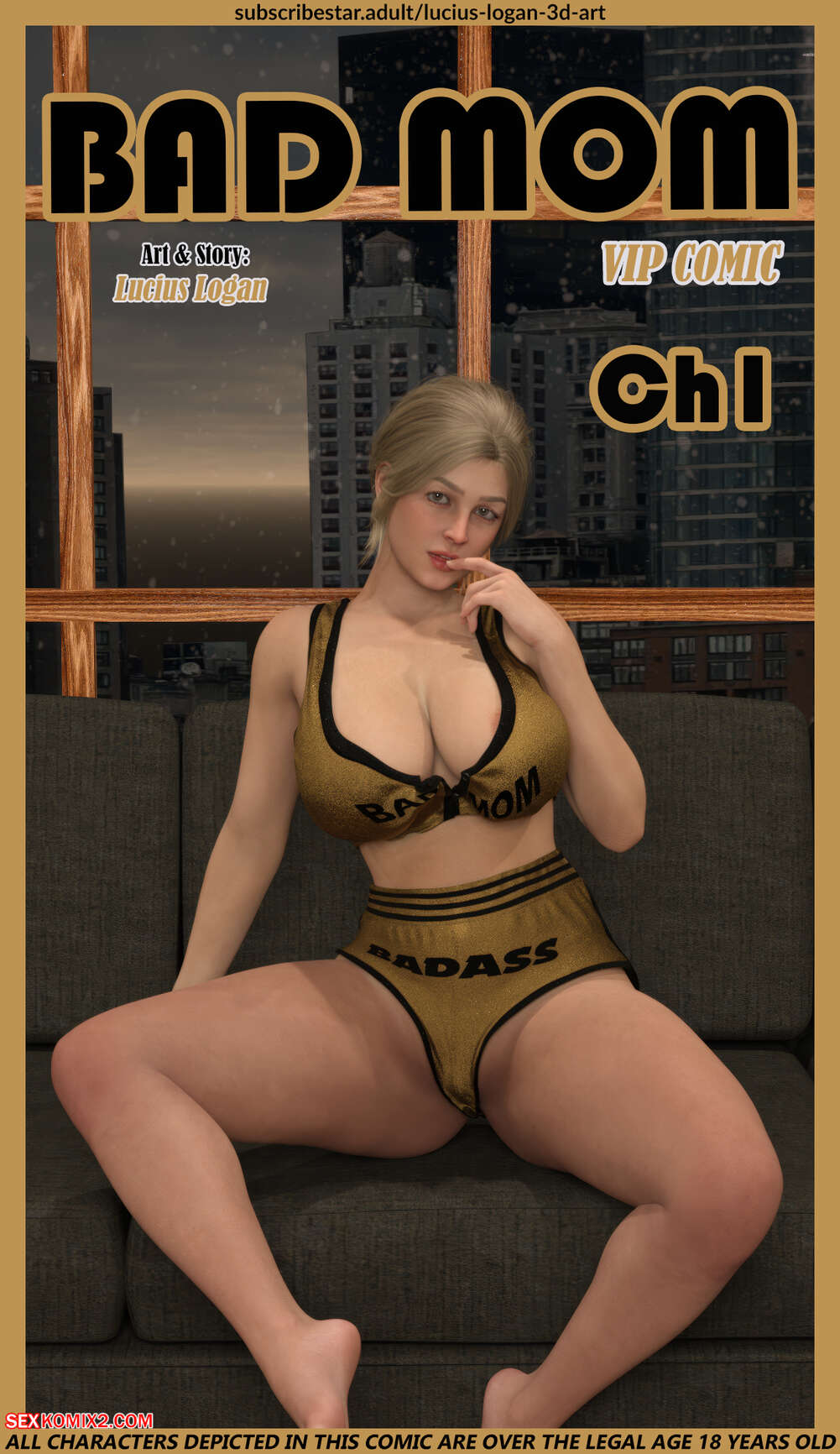 Porn comic Bad Mom. Chapter 1. Lucius Logan