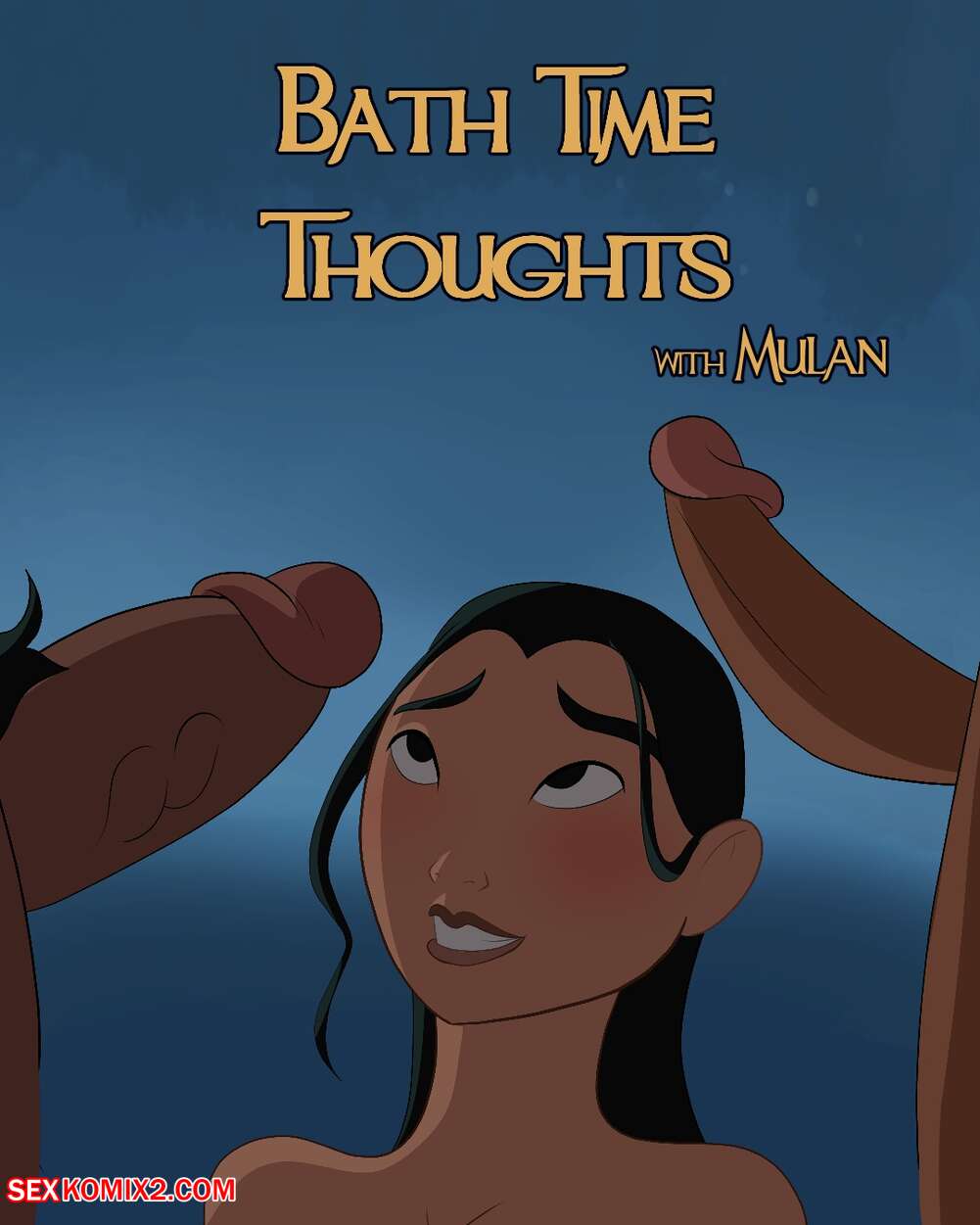 Porn comic Bath Time Thoughts with Mulan. Godlem