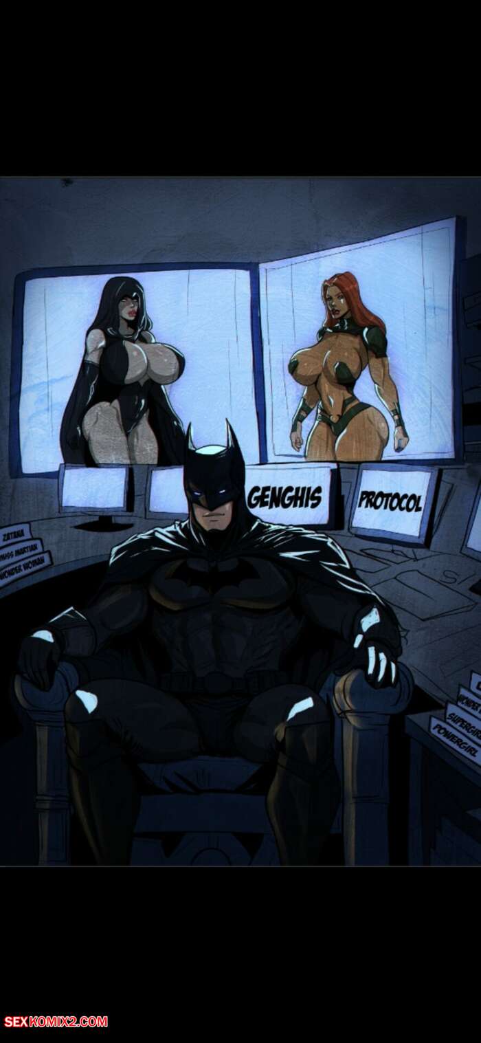 Porn comic Batman impregnates the DC universe.Justice League. Lasga Claven