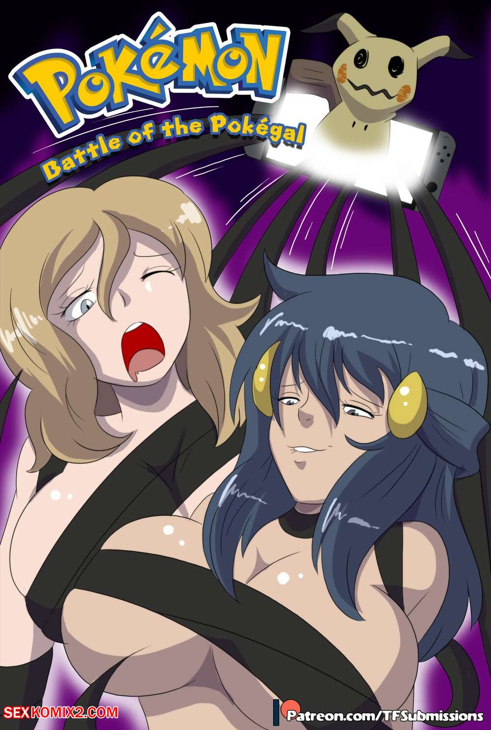 Porn comic Battle of the Pokegals. tfsubmissions