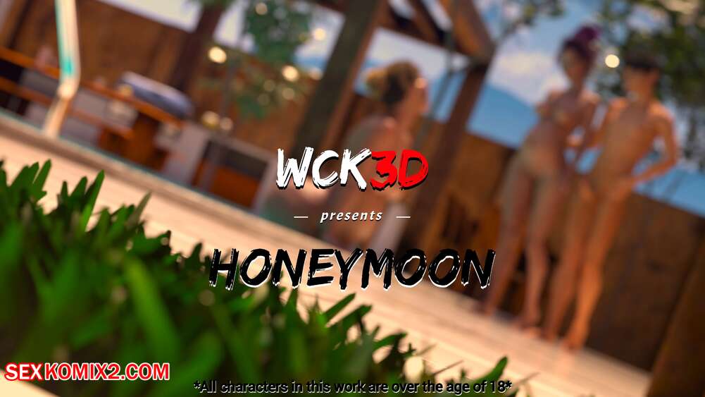 Porn comic Between us. Honeymoon. Wck3D