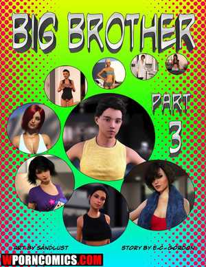 Porn comic Big Brother. Part 3.