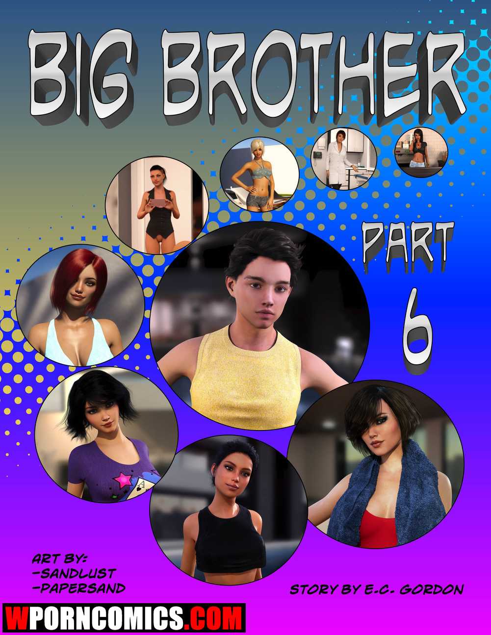 Porn comic Big Brother. Part 6.