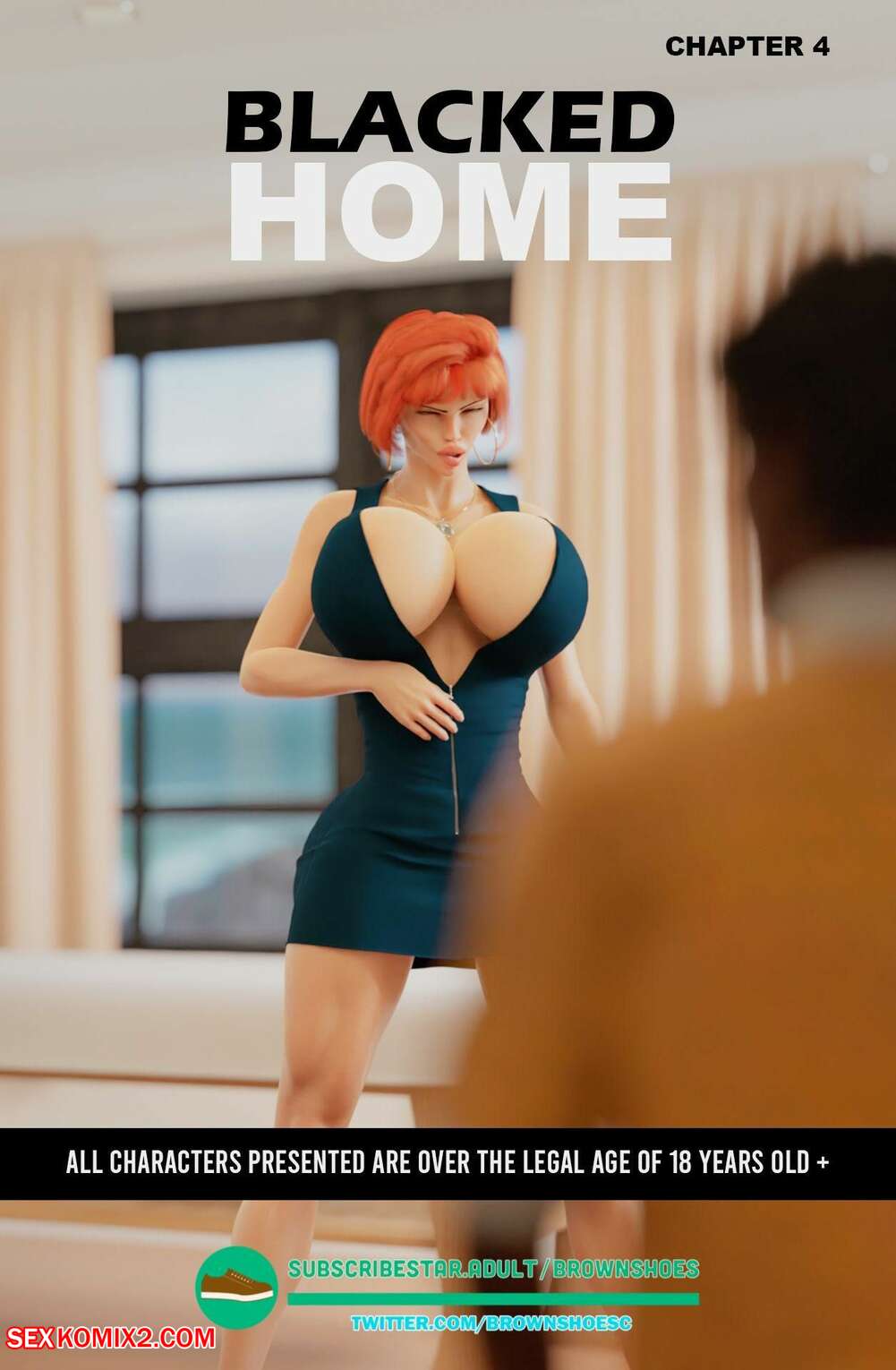 Porn comic Blacked Home. Chapter 4. Brown Shoes.