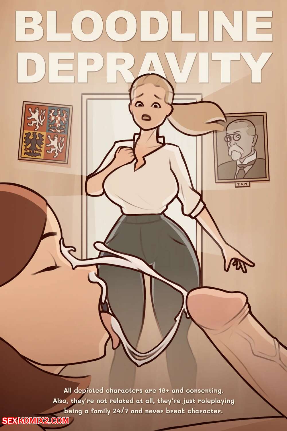 Porn comic Bloodline Depravity. Garriguex