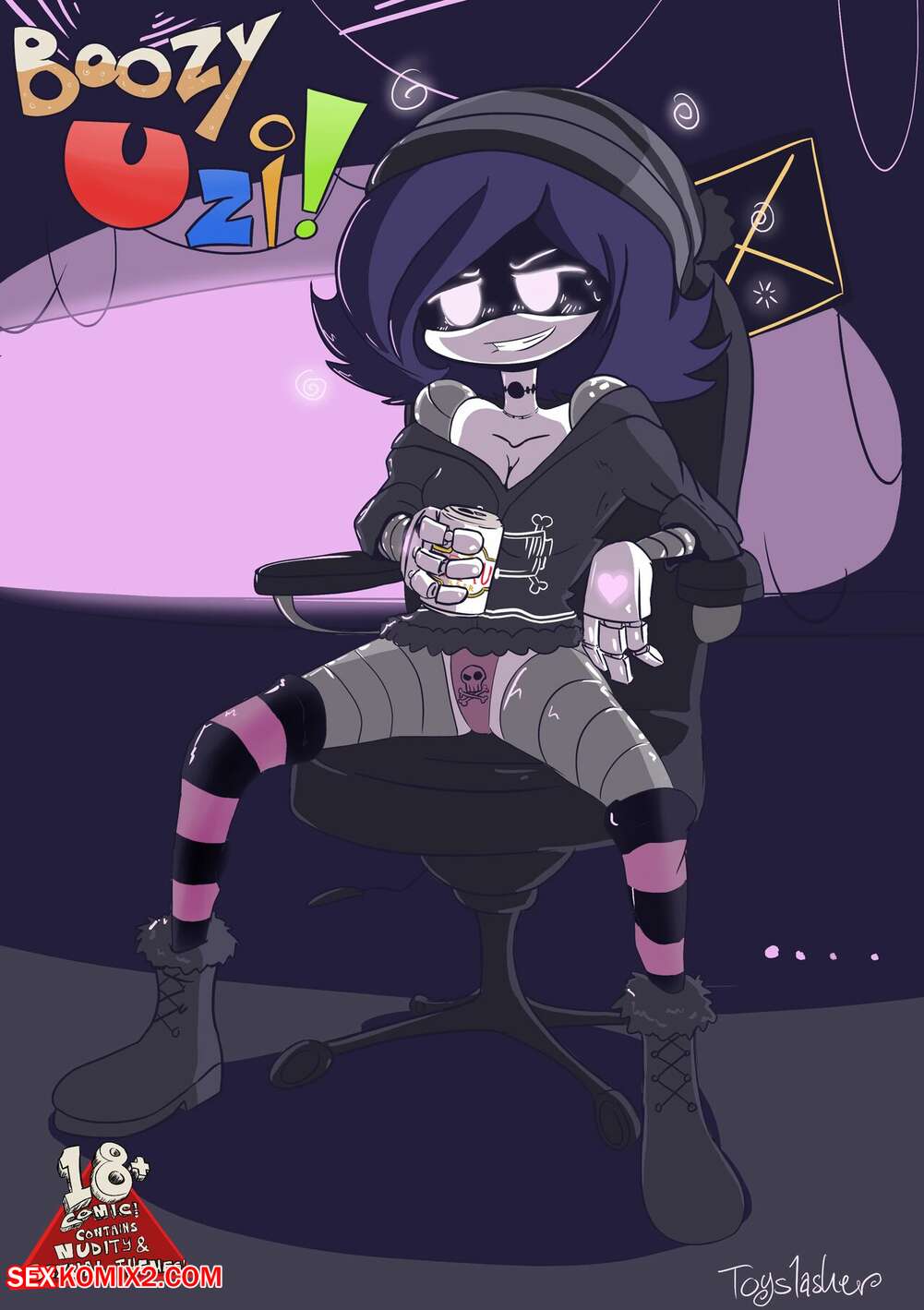 Porn comic Boozy Uzi. Toyslasher