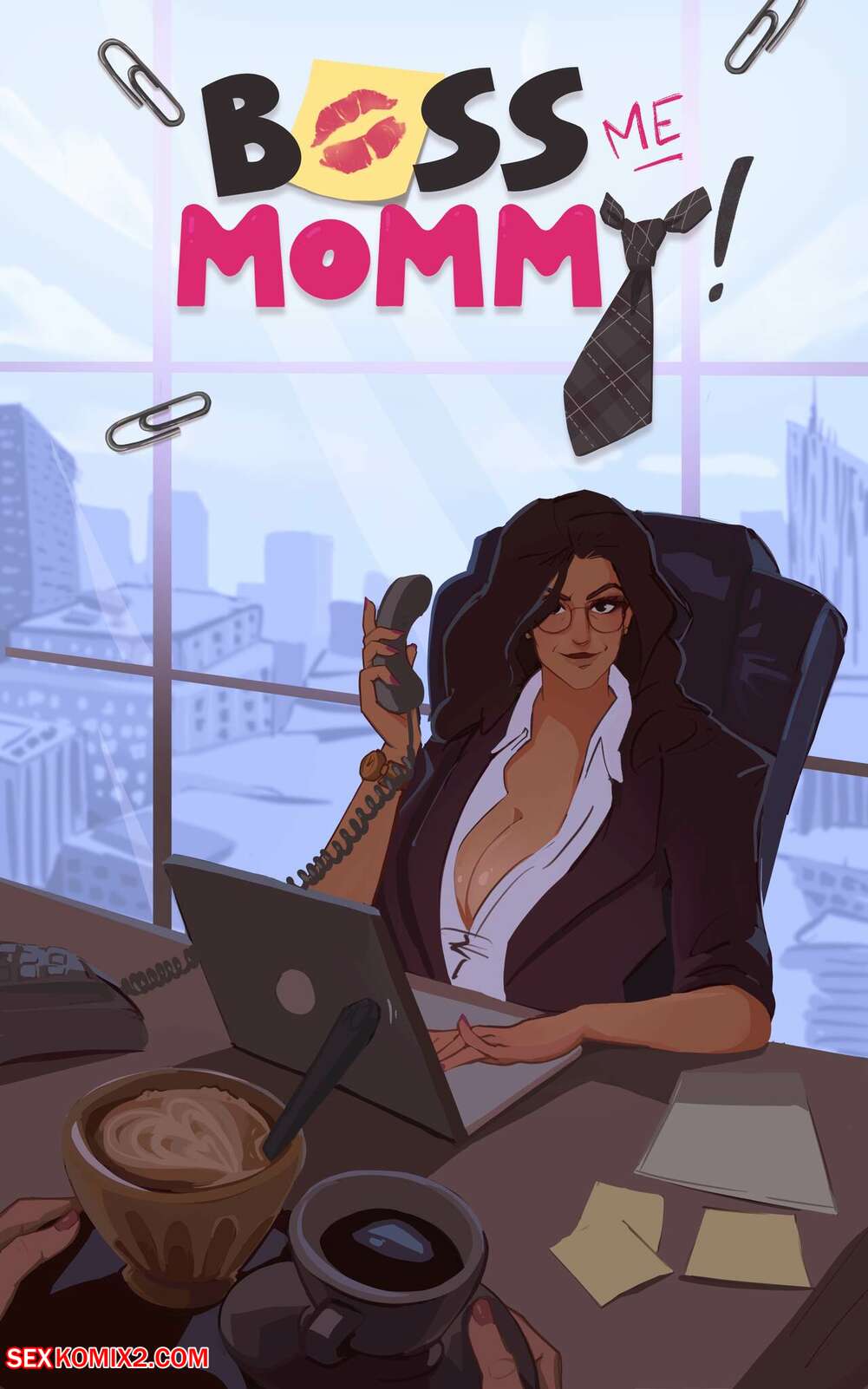 Porn comic Boss Me Mommy. Hornyx.