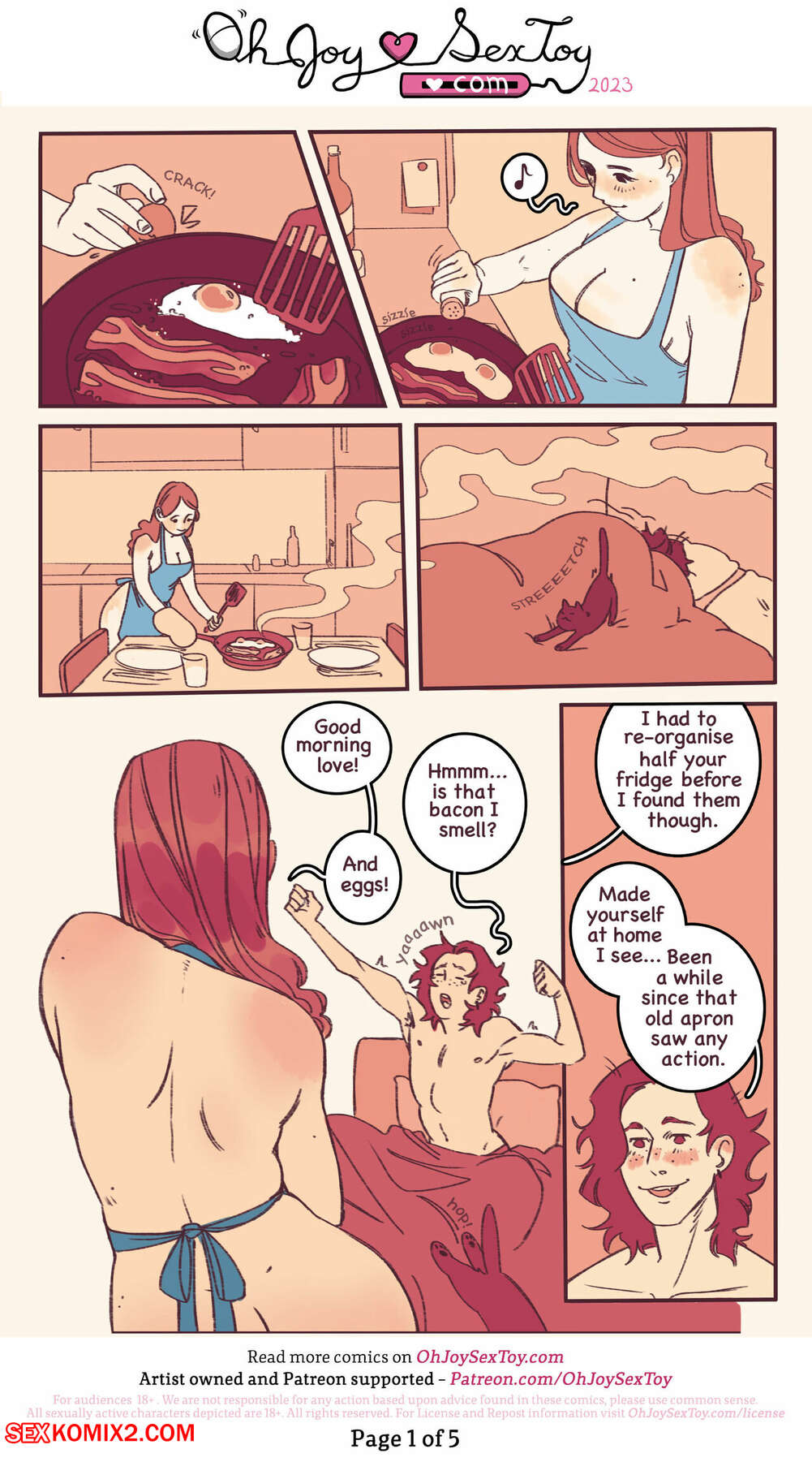 Porn comic Breakfast In Bed. Oh Joy Sex Toy. Luka.