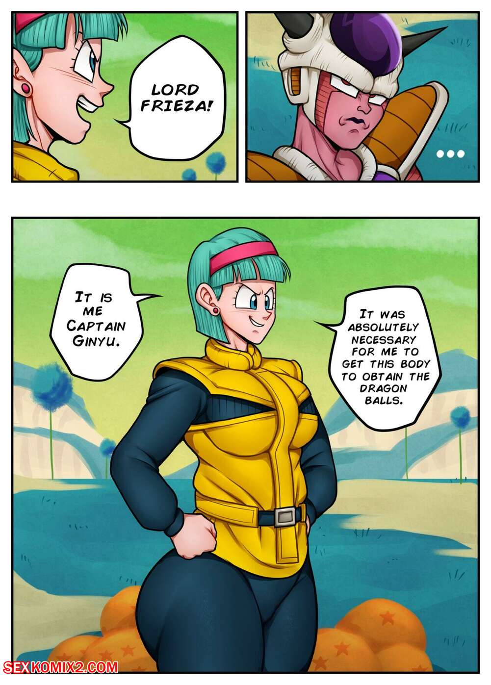 Porn comic Bulma and Frieza. Detnox