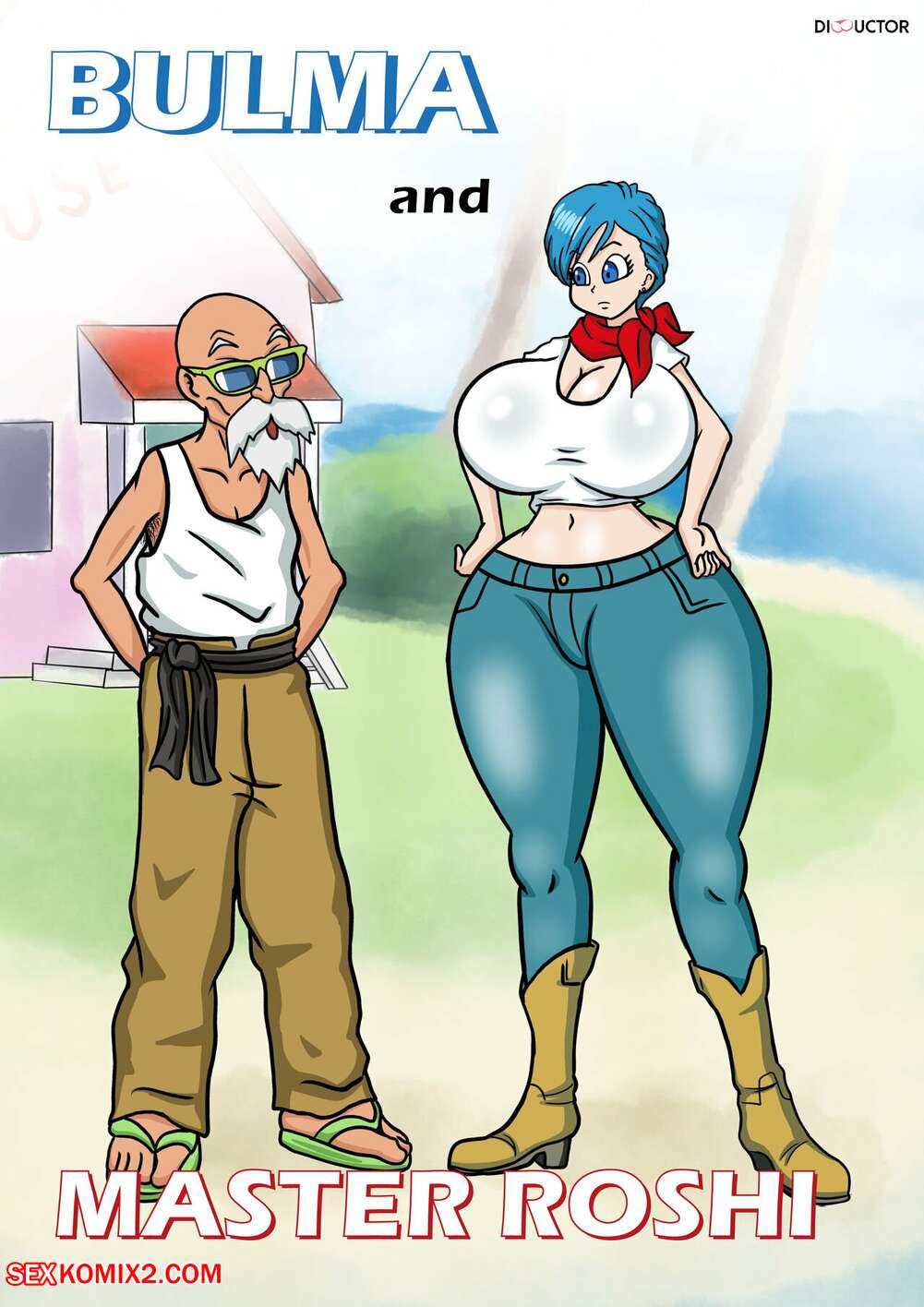 Porn comic Bulma and Roshi. Dibuctor