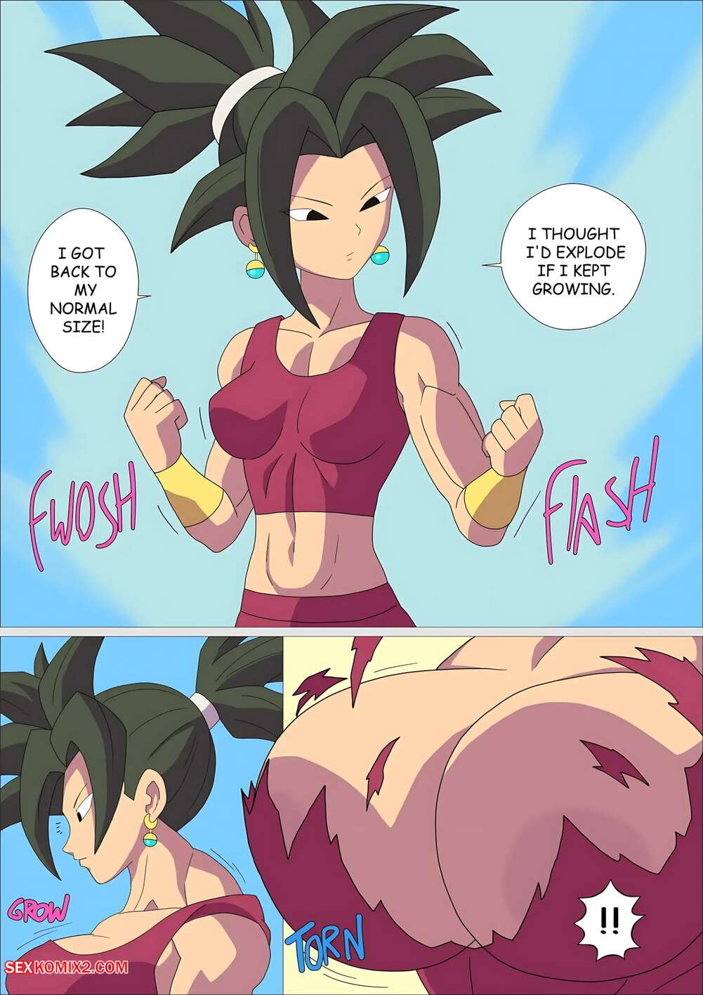 Porn comic Bulma Retribution Reboot. Dragon Ball Z.