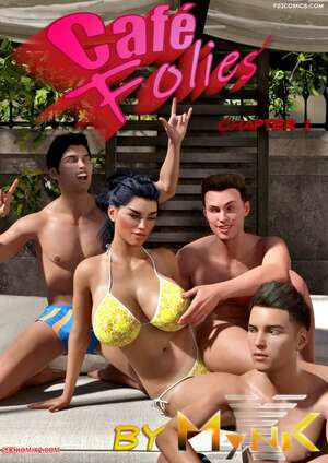 Porn comic Cafe Folie. Chapter 1. Mynkx