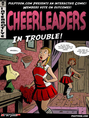 Porn comic Cheerleaders in Trouble. Continued.