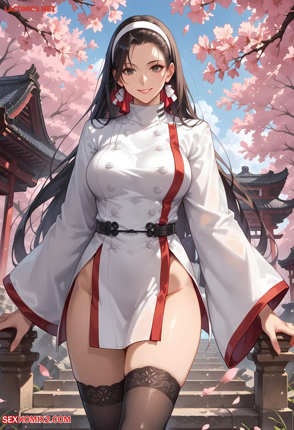 Porn comic Chizuru Kagura. King of Fighters. Animeiris