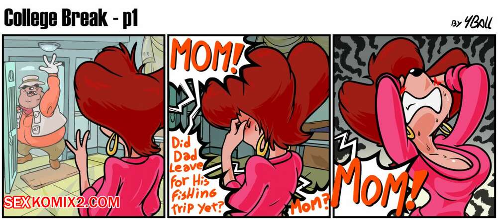 Porn comic College break. Goof Troop. Fourball