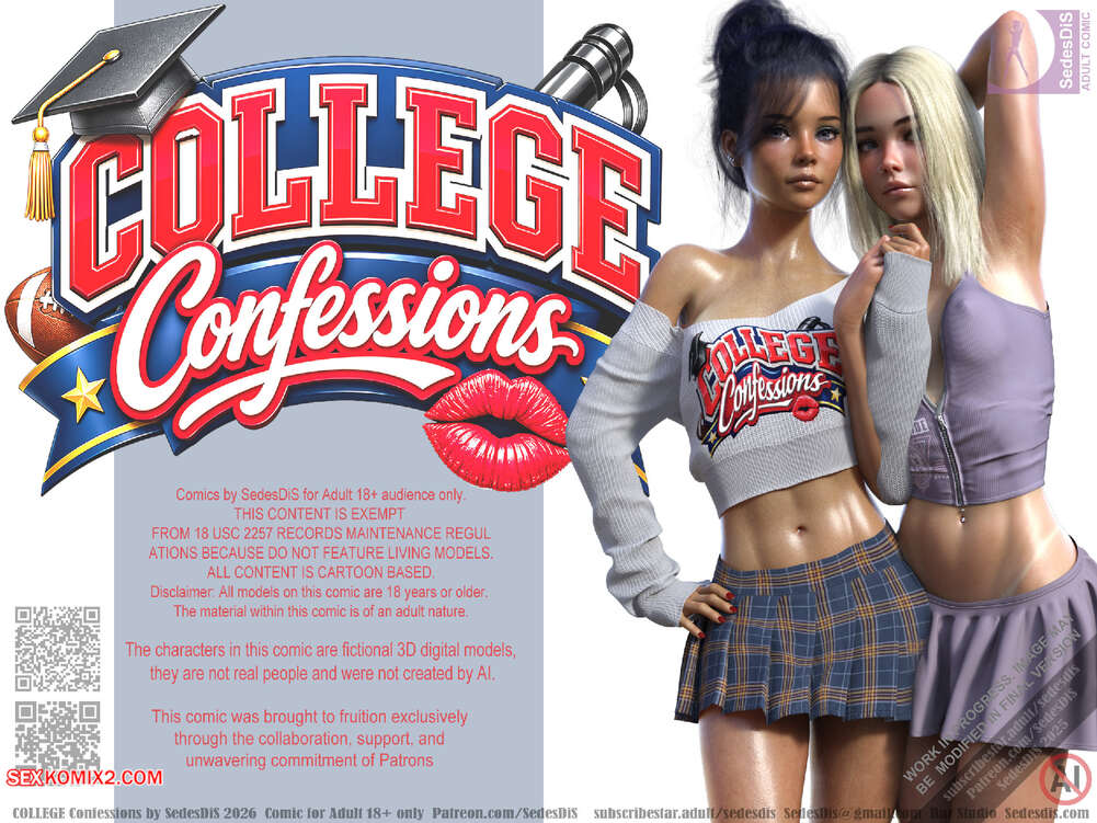 Porn comic College Confession. SedesDiS