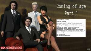 Porn comic Coming of age. Kaffekop.